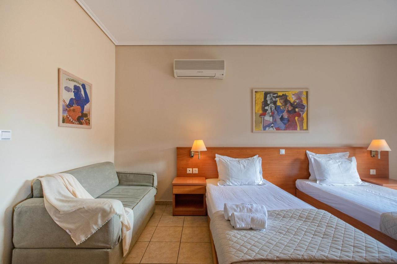 Aeolos Beach Hotel Skala  ภายนอก รูปภาพ